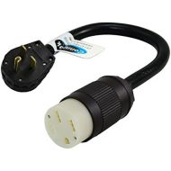 Conntek 30A NEMA 6-30P to 50-Amp Electric Vehicle Adapter Cord for Tesla