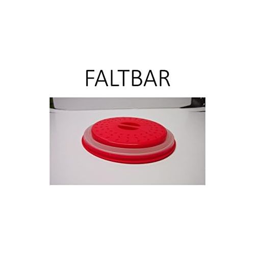  Conny Clever Mikrowellenhaube Farbe rot faltbar + Aktion Microwellenboxen