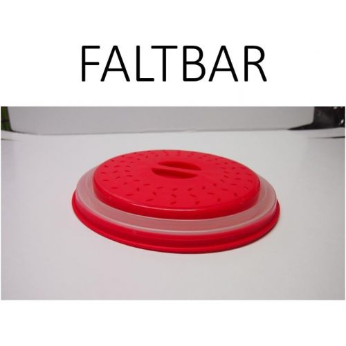  Conny Clever Mikrowellenhaube Farbe rot faltbar + Aktion Microwellenboxen