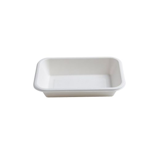  Conserveware 12 Ounce Rectangular Bowl, Bagasse, 7 X 4.5 Inch, 50 Count (Pack of 12)