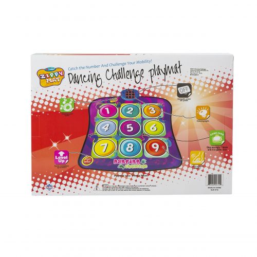  Constructive Playthings CP Toys - Dancing Challenge Rhythm and Beat Play Mat - Ages 3+