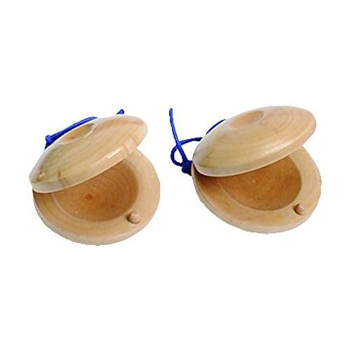  [아마존베스트]Wooden Castanets with Elastic Cord