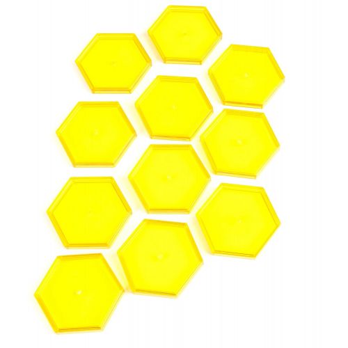  [아마존베스트]Constructive Playthings Toys Translucent Pattern Blocks, Set of 147 Pieces, Various Shapes and Colors