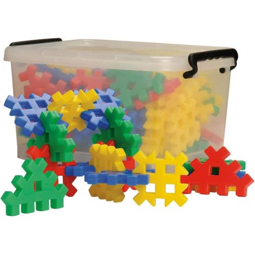  Constructive Playthings Waffle Shaped Building Blocks for Stem Engineering Learning