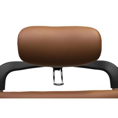  ConstructorStudio Constructor Studio Soho PU Leather Ergonomic Office Chair Full Adjustable Computer Desk Task Chair (Brown)