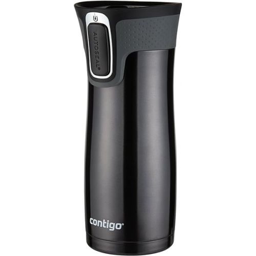  Contigo West Loop Stainless Steel Vacuum-Insulated Travel Mug with Spill-Proof Lid