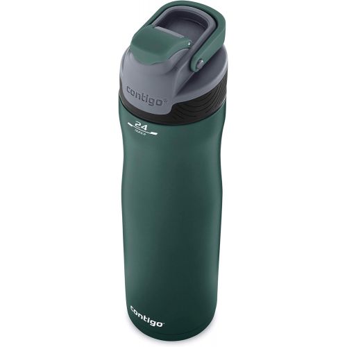  [아마존베스트]Contigo 2063296 Autoseal Chill Water Bottle, 24 oz, Chard