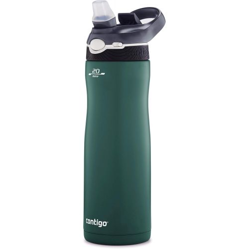  [아마존베스트]Contigo 2063292 Ashland Chill Water Bottle, 20 oz, Chard