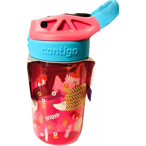  Contigo AS Cleanable 14oz Punch Blue Raspberry w/Hedgehog Prickle