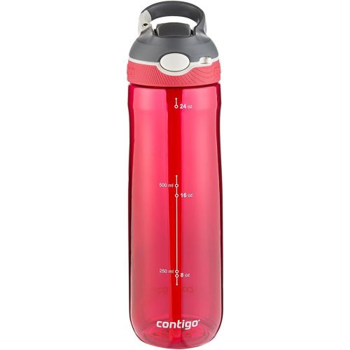  Contigo Autospout Ashland Water Bottle, 24oz , Sangria