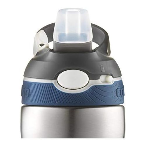  Contigo Autospout Straw Ashland Chill Vacuum-Insulated Stainless Steel Water Bottle, 20 oz., Monaco