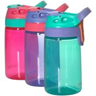 Contigo Kids Autoseal Gizmo Water Bottles, 14oz (Sprinkles/Wink/Persian Green)