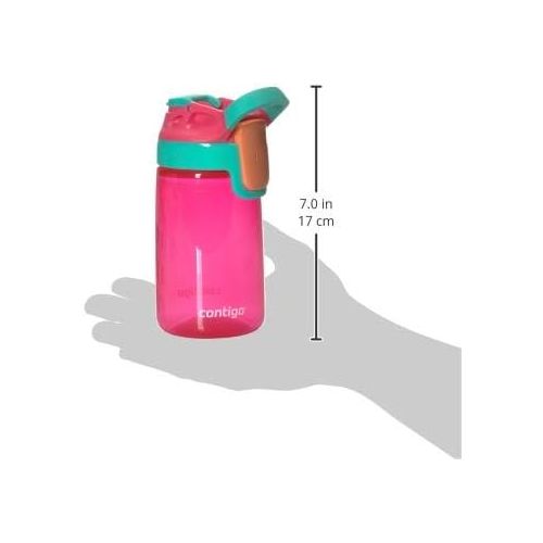  Contigo Kids Autoseal Gizmo Water Bottles, 14oz (Sprinkles/Wink/Persian Green)