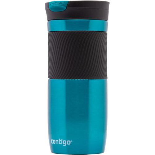  Visit the Contigo Store Contigo Byron Snapseal Thermal Mug, Stainless Steel Insulating Mug, Coffee Mug to go, Leak-proof, Dishwasher-safe Lid BPA-free