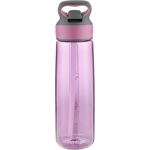  Contigo AUTOSPOUT Straw Addison Water Bottle, 24oz, Radiant Orchid