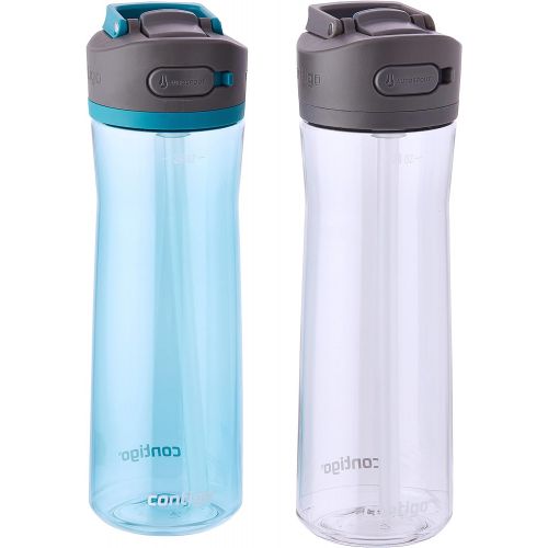  Contigo 2149785 Water Bottle, 24oz, Juniper & Sake (Pack of 2 )