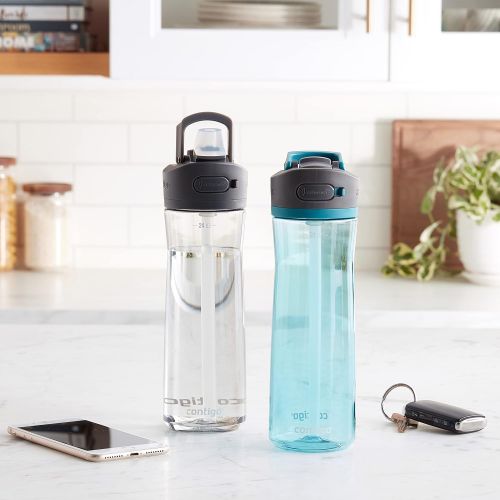  Contigo 2149785 Water Bottle, 24oz, Juniper & Sake (Pack of 2 )