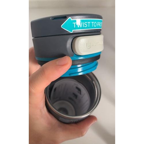  [아마존베스트]Contigo AUTOSEAL Transit Stainless Steel Travel Mug, 16 oz, Matte Black