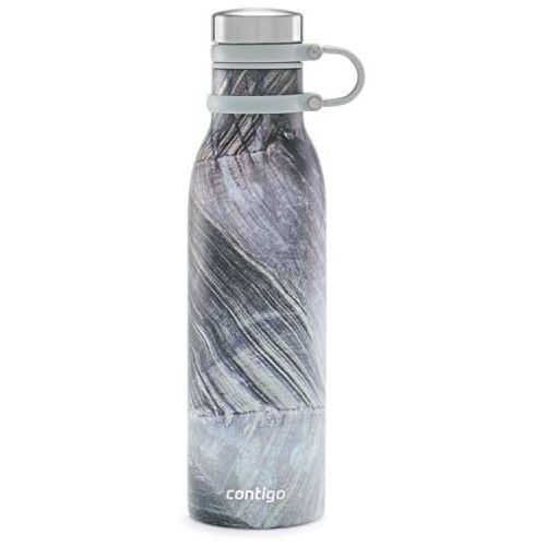  [아마존베스트]Contigo Couture THERMALOCK Vacuum-Insulated Stainless Steel Water Bottle, 20 Ounce, Black Shell