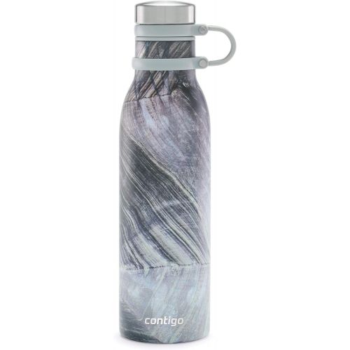  [아마존베스트]Contigo Couture THERMALOCK Vacuum-Insulated Stainless Steel Water Bottle, 20 Ounce, Black Shell