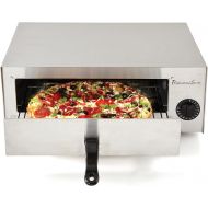 Continental Electric Professional Series PS75891 Pizza Oven Baker and Frozen Snack Oven, Stainless Steel