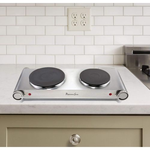  [아마존베스트]Continental Electric PS-BU178 Burner, Double Concealed, Stainless Steel