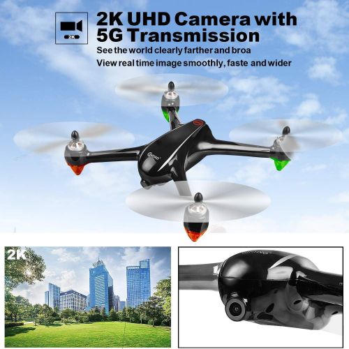  Contixo F18 RC Quadcopter 1080P HD Live FPV Video Wifi Camera Drone 2.4GHz 4 Channels 6-Axis GPS RTH App Control Brushless Motors 7.4V 2100mAh Up to 18min Fly