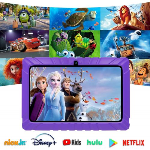  [아마존베스트]Contixo V8-2 7 inch Kids Tablets - Tablet for Kids with Parental Control - Android Tablet 16 GB HD Display Durable Case & Screen Protector WiFi Camera-Learning Toys for 2 to 10 Yea