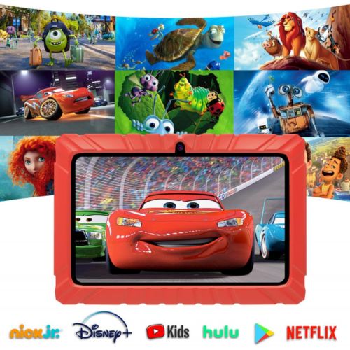  [아마존베스트]Contixo V8-2 7 inch Kids Tablets - Tablet for Kids with Parental Control - Android Tablet 16 GB HD Display Durable Case & Screen Protector WiFi Camera-Learning Toys for 2 to 10 Yea