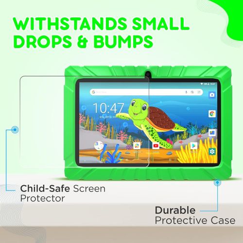  [아마존베스트]Contixo V8-2 7 inch Kids Tablets - Tablet for Kids with Parental Control - Android Tablet 16 GB HD Display Durable Case & Screen Protector WiFi Camera-Learning Toys for 2 to 10 Yea