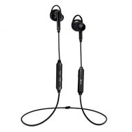Contixo B3 Active Noise Cancelling Headphones Bluetooth Headphones Wireless Headphones Stereo Earbuds with Mic, Bluetooth 4.2 Sports Neckband Headset 8 Hrs Playtime - Black