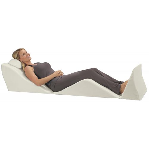  Contour Products BackMax Full Body Foam Bed Wedge Pillow System, Plus 2.0