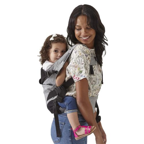  Contours Journey 5-in-1 Child & Baby Carrier, 5 Carrying Positions, Graphite Grey