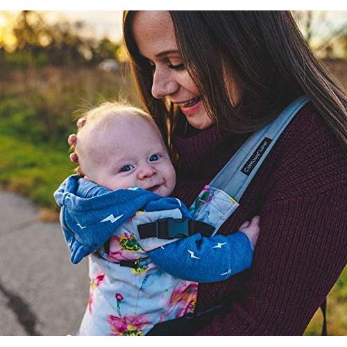  Contours Love 3-in-1 Child & Baby Carrier with 3 Seating Positions, Pink Bouquet