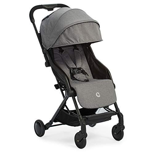  [아마존베스트]Contours Bitsy Compact Fold Lightweight Stroller for Travel, Airplane Friendly, Adapter-Free Car Seat Compatibility, Granite Grey