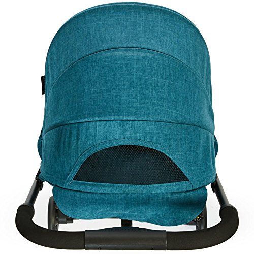  Contours Bitsy Compact Fold Lightweight Travel Stroller, Extended Canopy, Reclining Seat, Airplane Friendly, One-Hand Fold, Large Storage Basket, Adapter-Free Car Seat Compatibilit