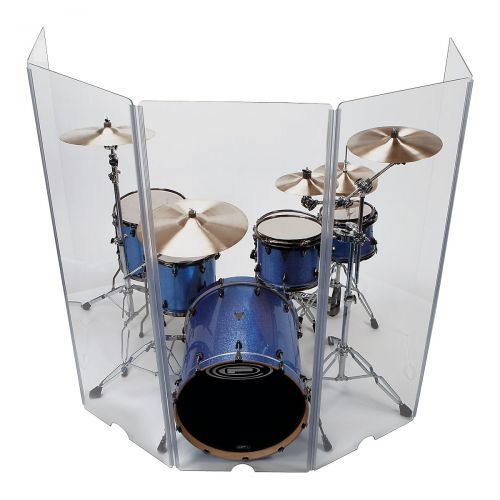  Control Acoustics},description:The Control Acoustics 5-Piece Acrylic Drum Shield gives you incredible options in manipulating your drum sets volume. The 5 5-12 x 2 panels fit to