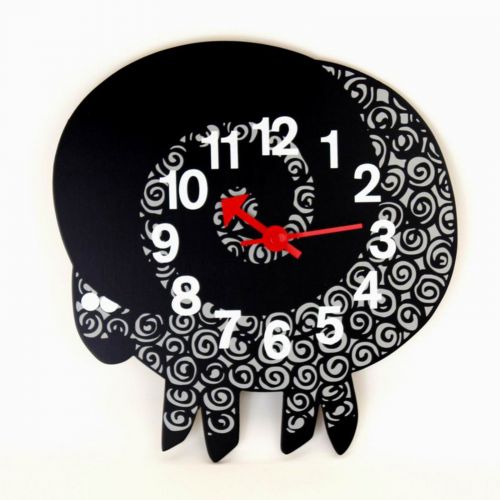  Stilnovo George Nelson Ram Zoo Timer Wall Clock - 11 in. Wide