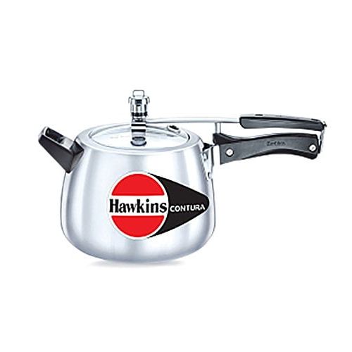  CONTURA Hawkins HC40 Contura 4-Liter Pressure Cooker, Small, Aluminum