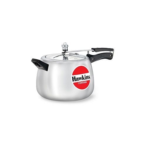  CONTURA Hawkins HC40 Contura 4-Liter Pressure Cooker, Small, Aluminum