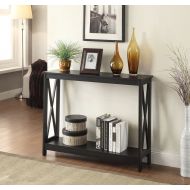 Convenience Concepts Oxford Console Table, Black