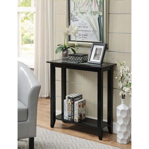  Convenience Concepts Carmel Hall Table, Black