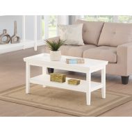 Convenience Concepts Coffee Table, White