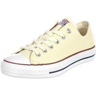 Converse Unisex Chuck Taylor All Star Low Top Natural Sneaker, Natural White, Mens 8, Womens 10 Medium