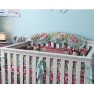 ConvertibleCoveralls SALE***Kumari garden Full 5 piece complete crib bedding set made to order ( one set left at this price)