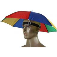 [아마존베스트]Westeng Sun Rain Umbrella Hat Golf Fishing Camping Headwear Cap 55cm Diameter 1Piece