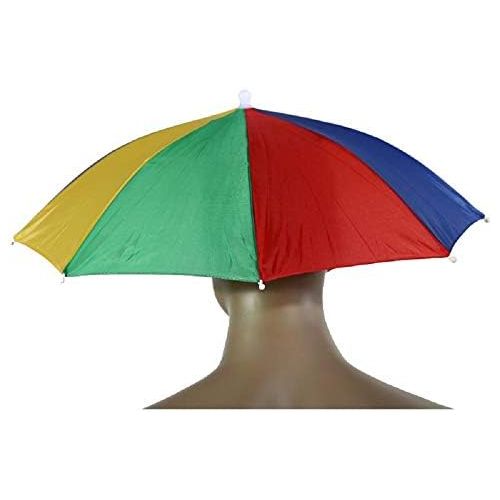  [아마존베스트]Westeng Sun Rain Umbrella Hat Golf Fishing Camping Headwear Cap 55cm Diameter 1Piece