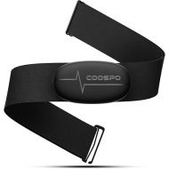 COOSPO Heart Rate Monitor Chest Strap H6M, Bluetooth ANT+ Heart Rate Monitor Chest Sensor with 400H Battery, HRM Works with Strava/Wahoo Fitness/Polar Beat/Peloton/Zwift/DDP Yoga App