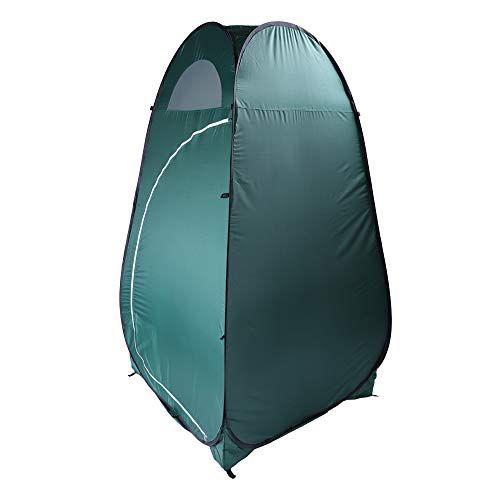  Coofel Easy Pop Up Privacy Shower Tent, Portable Outdoor Shower Tent for Camping, Biking, Toilet, Shower, Beach and Changing Room