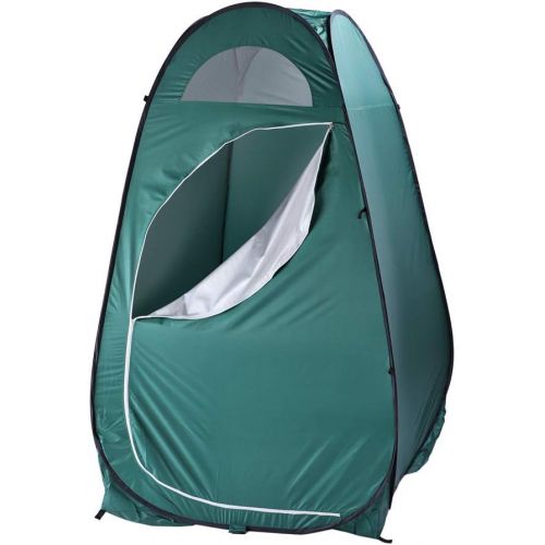  Coofel Easy Pop Up Privacy Shower Tent, Portable Outdoor Shower Tent for Camping, Biking, Toilet, Shower, Beach and Changing Room